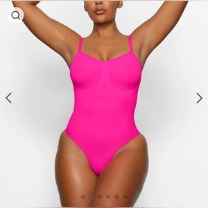 Skims Flamingo Sculpting Bodysuit